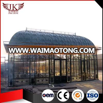 High Quality European style custom outdoor antique iron gazebo